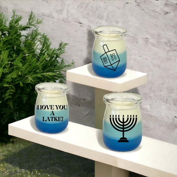 3 Decorative Hanukkah Candles! - Picture 2 of 7